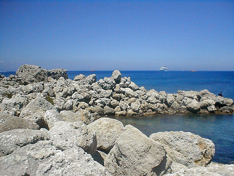 P6070065.JPG - Mandraki havnen på Rhodos